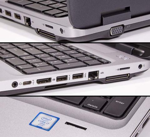 پورت های لپ تاپ HP ProBook 650 